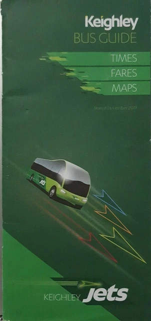 Transdev Bus Timetable TRANSDEV BUS TIMETABLE - Keighley Bus Guide - December 2019 £4.00 ...