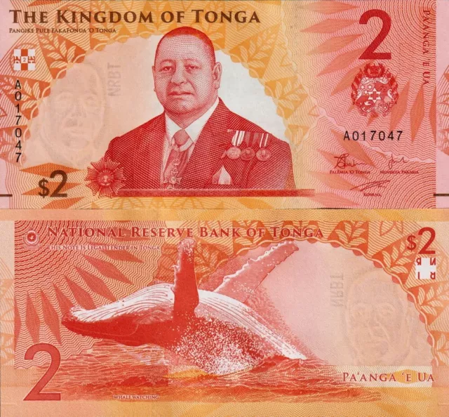 TONGA - 2 pa'anga 2023 FDS - UNC