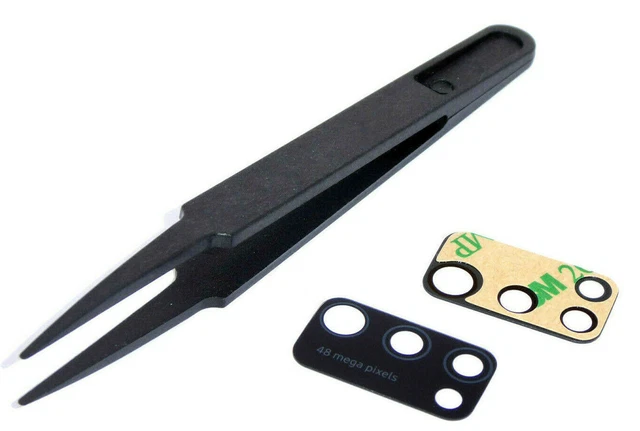 Lente Vetro Zaffiro Per Fotocamera IPhone 12 Pro Max - Kit Ricambio Con Adesivo E Strumenti - Foto 9