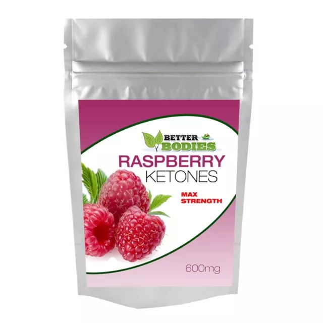 Raspberry Ketone Max High Strength 600Mg Diet Strong Weight Loss Fat Burner