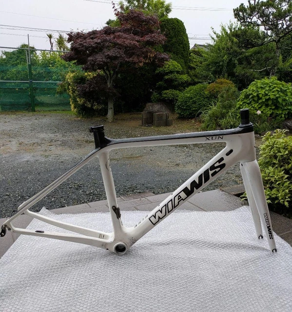 WIAWIS フレームセット XS WIAWIS ROAD BIKE Frame Set White Color Size XS Free Shipping