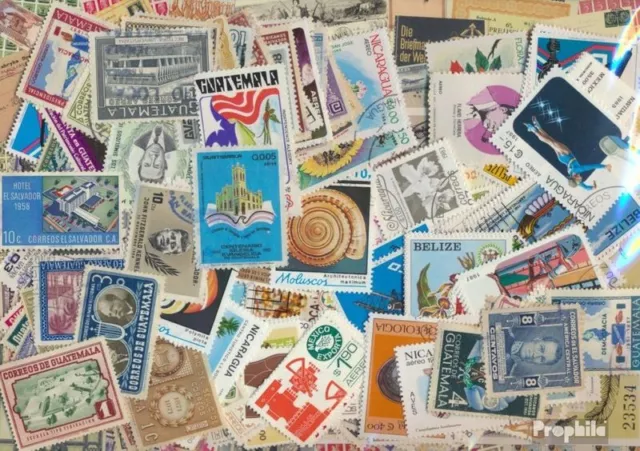 Amérique amérique centrale Timbres 200 différents timbres