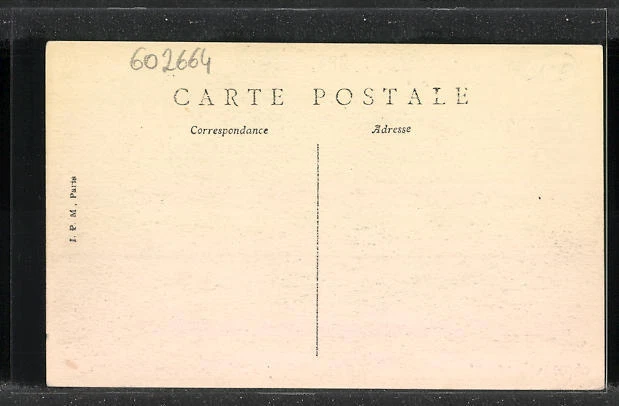 CPA Cuvilly, Sortie de la Rue du Matz, Ecoles des filles 2