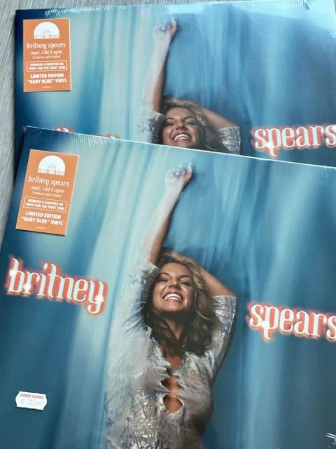 Britney Spears Oops!..I Did It Again (Remixes) - Rsd 2020 Baby Blue Vinyl Sealed