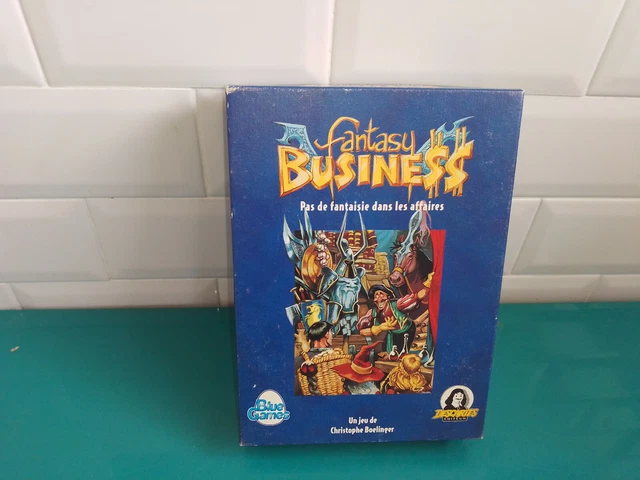 Jeu de société VF complet Descartes éditeur blue games fantasy business