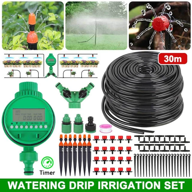 25/30M MICRO AUTOMATISCH Bewässerungssystem Tropfschlauch Bewässerung