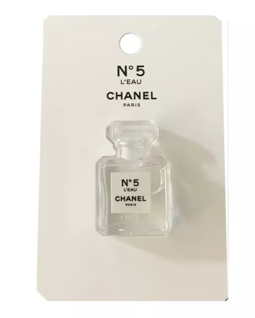 CHANEL N°5 L'EAU 0.05 oz / 1.5 ml Eau De Toilette Miniature Collectable  Carded $28.00 - PicClick