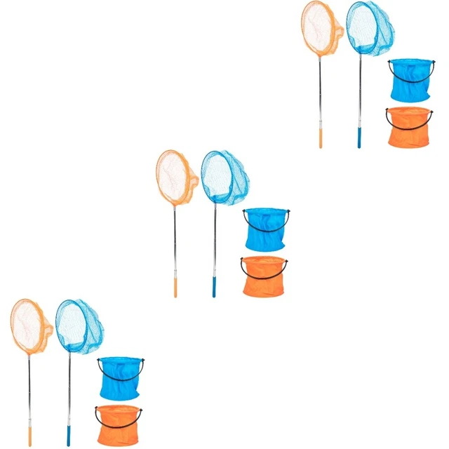 6 Sets Shrimp Net Telescopic Fishing Net Kids Fishing Toy Fishing Net Kids Tool