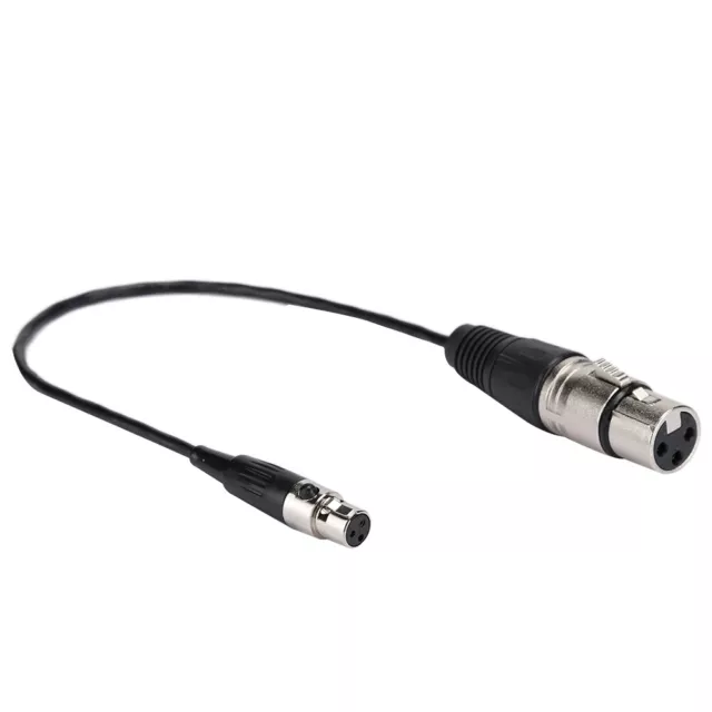 Female To Female Mini XLR 3Pin To XLR Microphone Cable For Professional