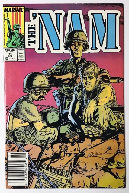 THE ‘NAM #11 (1987) Vietnam War; Marvel Comics; Newsstand Edition; VF