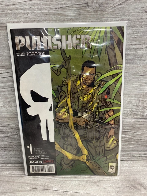 MAX Comics  Punisher The Platoon # 1 Modern Age  (2017) Marvel Comics Book