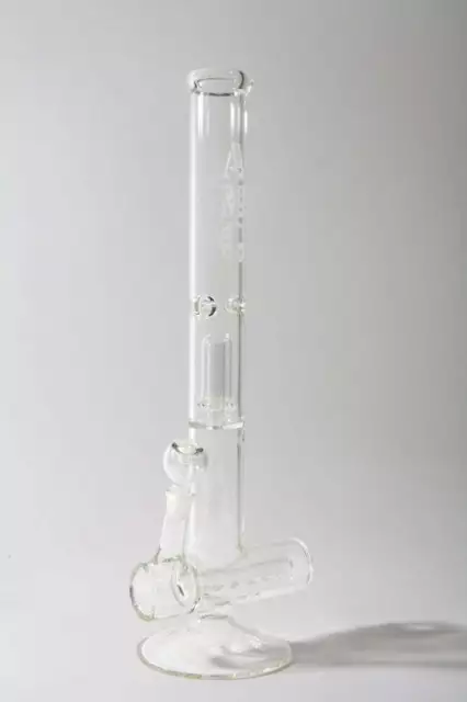 AMG Glass Massive 19 inch Inline to UFO Perc Glass Bong Water Pipe 3