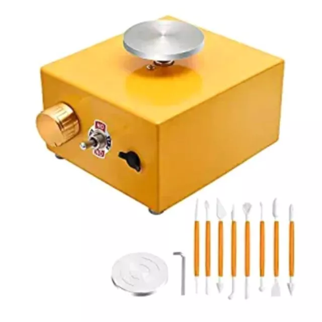 Mini Pottery Wheel Machine 1500rpm Electric Pottery Wheel DIY Clay with 8  Pottery Shaping Tools for Adults Kids Ceramics - China Mini Pottery Wheel  Machine, Mini Pottery