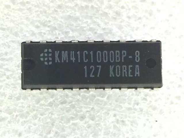 KM41C1000BP-8 SAMSUNG KM41C1000BP 1M X 1 Bit CMOS Dynamic RAM PDIP 4 PIECES