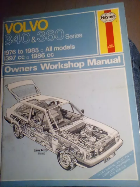 Volvo 340 360 1976-1985 Haynes Owners Workshop Manual