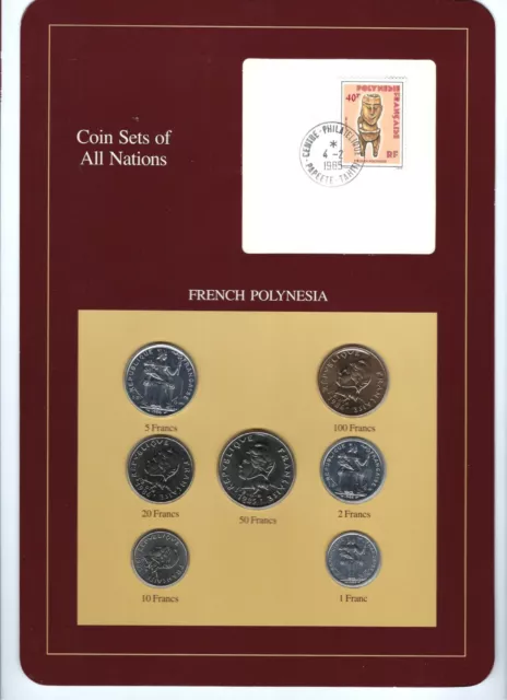 Coin Sets of All Nations French Polynesia
