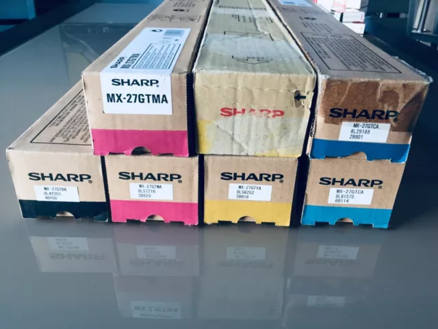 ORIGINAL SHARP MX-27GTYA YELLOW -  JAUNE - Pour MX2300/2700/2300N/2700N -  NEUF