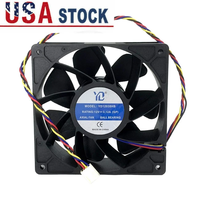 Bitmain Antminer 7000 RPM Fan S19 L3+ L3++ S17 pro T17 S19 Pro S19j (Pro) T19 US
