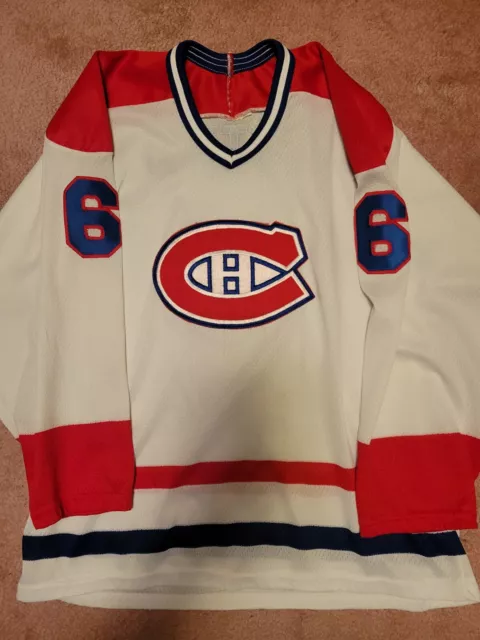 NHL CCM Air-Knit Montreal Canadiens Russ Courtnall Hockey Jersey, Size L