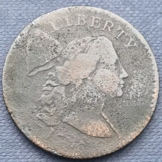 1794 Flowing Hair Large Cent 1c Circulated Strong Obverse #52967