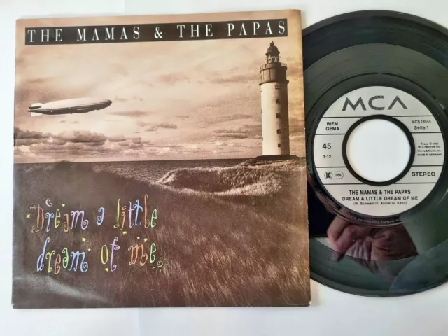 The Mamas & the Papas - Dream a little dream of me/ Monday Monday 7'' Vinyl