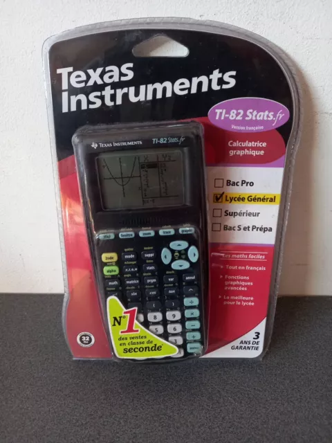 Taschenrechner Grafisch Texas Instruments TI-82 Stats.fr Neu