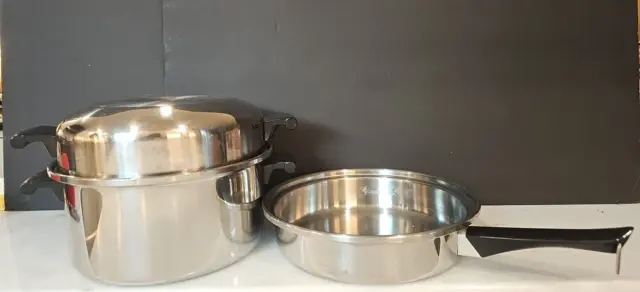 https://www.picclickimg.com/310AAOSw~LZlkto2/Amway-Queen-Stainless-3-pc-Set-Multi-Ply-Cookware.webp