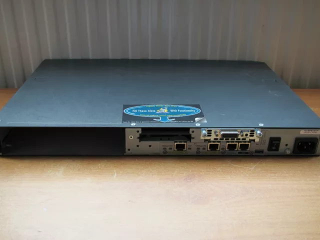 CISCO 2651 Routeur 64d/16F 12.4 K9 iOS 2xfe ports CCNA CCNP Lab 2651XM