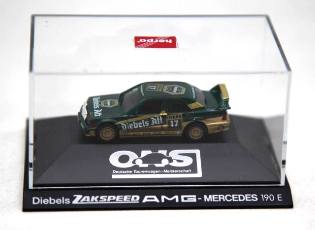 Transporteur Team Mercedes Diebels + 2 Mercedes – Herpa 1/87, Occasion