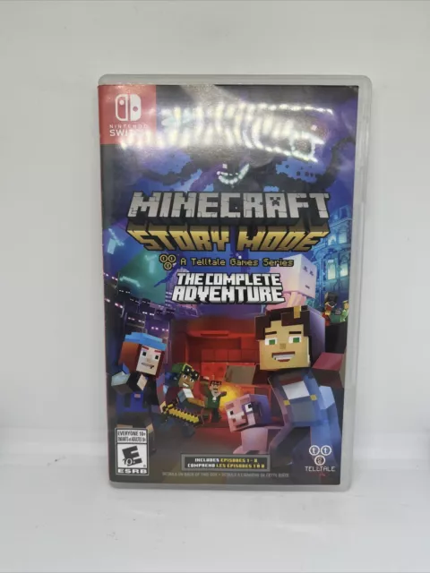 Minecraft Story Mode The Complete Adventure Nintendo Switch Complete