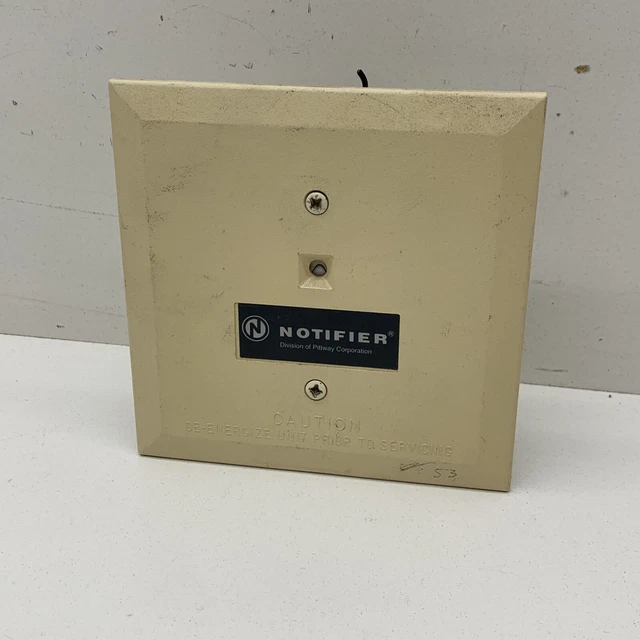 NOTIFIER MMX-1 INTELLIGENT Addressable Monitor Module with Cover £25.69 ...