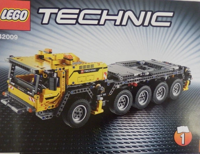 LEGO TECHNIC 42009 Portable Heavy Duty Crane New INSTRUCTIONS BOOKS ...