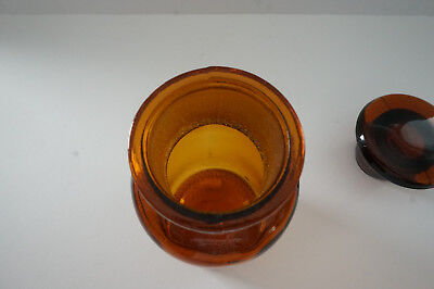Altes Apothekerglas-Flasche-Glas-braun-14 cm-250 ml 3