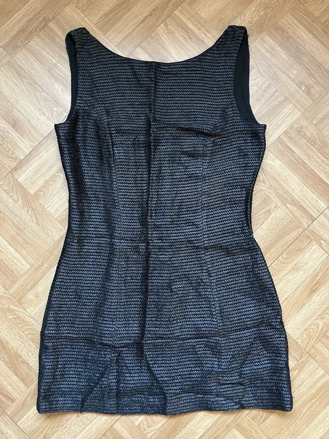 Robe De Soirée Chic Jiki Monte Carlo - Taille T36 (S) Noire, Longueur Genou, Style Moulant - Vintage Et Neuve Sans étiquettes