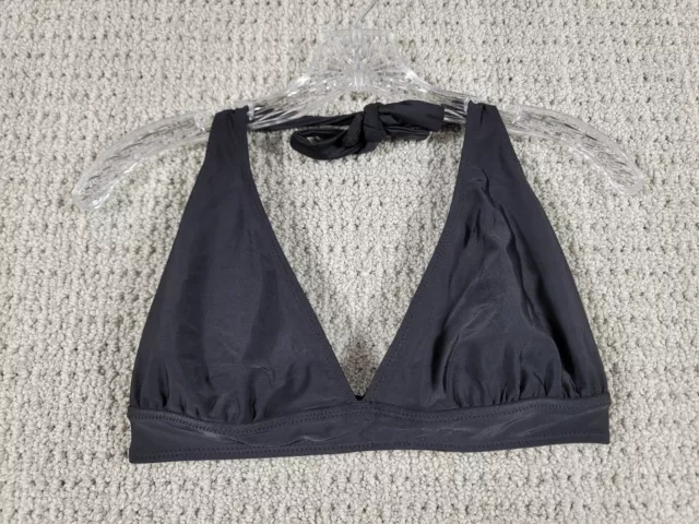 Old Navy Size 2XL Womens Black Bikini Top Halter