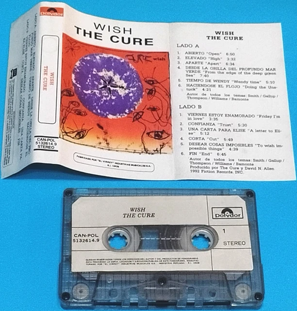 The Cure Wish Cassette À VENDRE! - PicClick FR