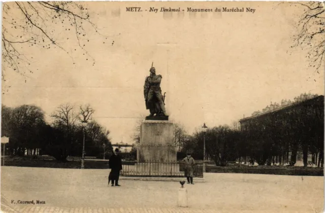 CPA AK METZ Ney Monument - Monument du Marechal Ney (454938)