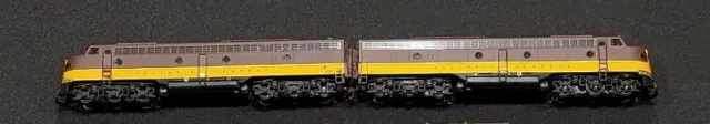 (2) Proto 2000 E8/E6 Illinois Central Locomotives HO Scale