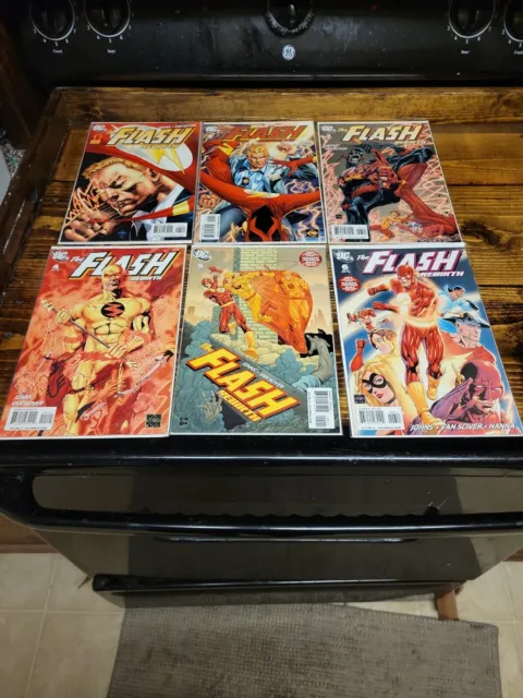 The Flash Rebirth 1-6 Complete With Variants