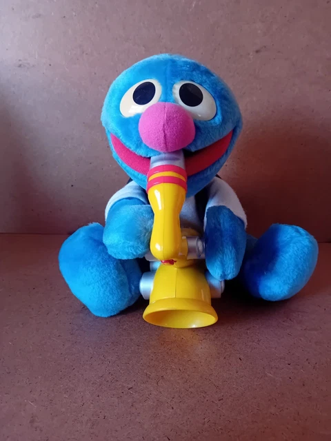 SESAME STREET - Rock & Roll Grover Musical Plush Toy - Fisher Price ...