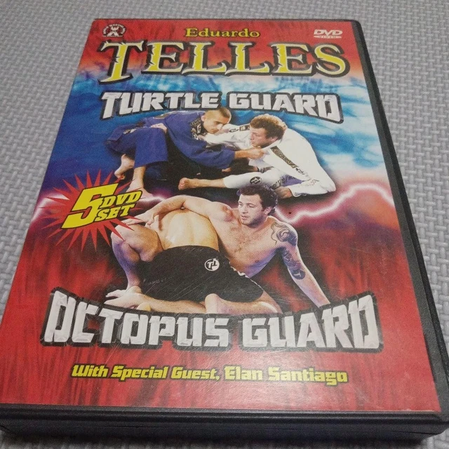 EDUARDO TELLES TURTLE Guard & Octopus Guard DVD Jiu Jitsu $517.26