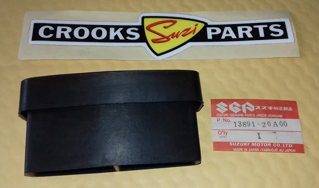NOS 13891-20A00 RG500 1986/1987 Tubo di aspirazione filtro aria originale Suzuki