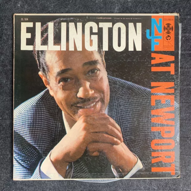 Duke Ellington : At Newport Jazz Festival : Vinyl Record : CL934 : VG+/VG+