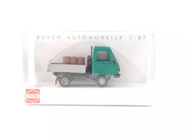 Busch H0 42224 Modellauto Landwirtschaft Multicar mit Pflanzringen 1:87