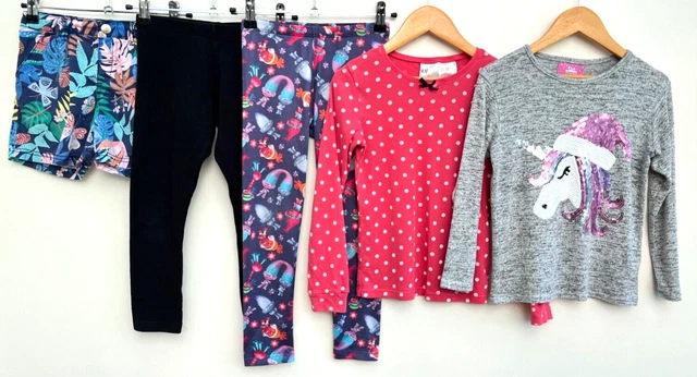 Girls Bundle Of Clothes Age 6-7 Trolls Next H&M