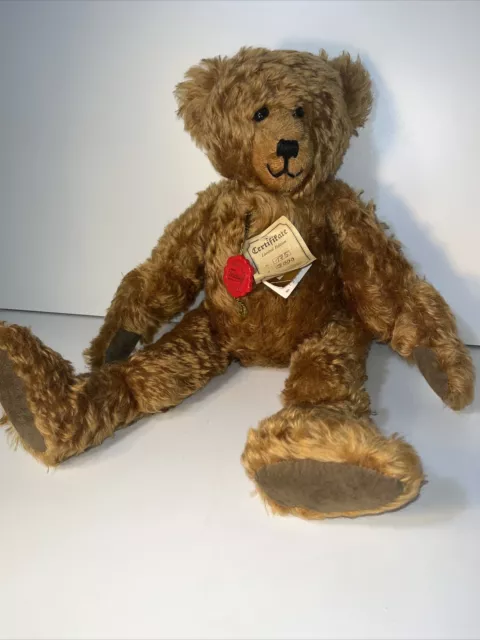 18” Hermann Brown Teddy Bear Germany 9-Way Jointed Limited Edition