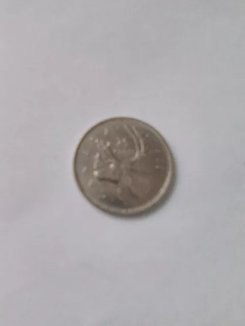 1969 Canada Caribou 25 Cent Quarter