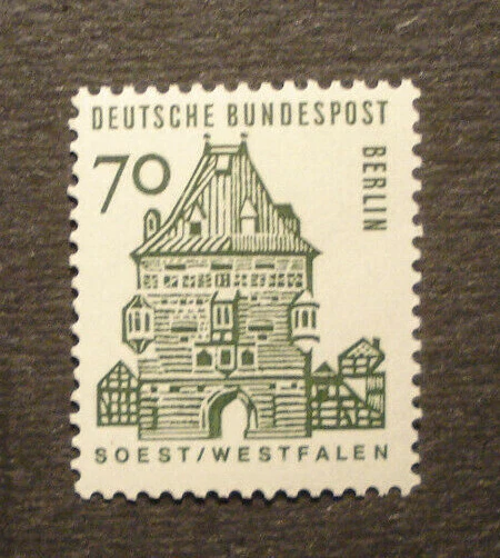 Berlin: Freimarke ROLLENMARKE "Bauwerke",70 Pfg, MN 460 R, postfrisch - TOP!