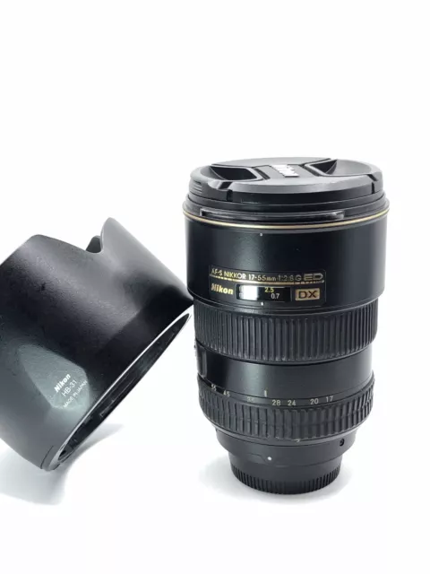 Nikon Nikkor AF-S 17-55mm f2.8 G ED SWM DX IF Lens AFS / Fully Functional