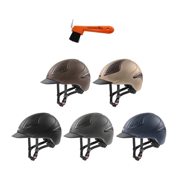 Reithelm Reitkappe Reiterhelm Uvex Exxential II Verstellbar + Hufkratzer RL24